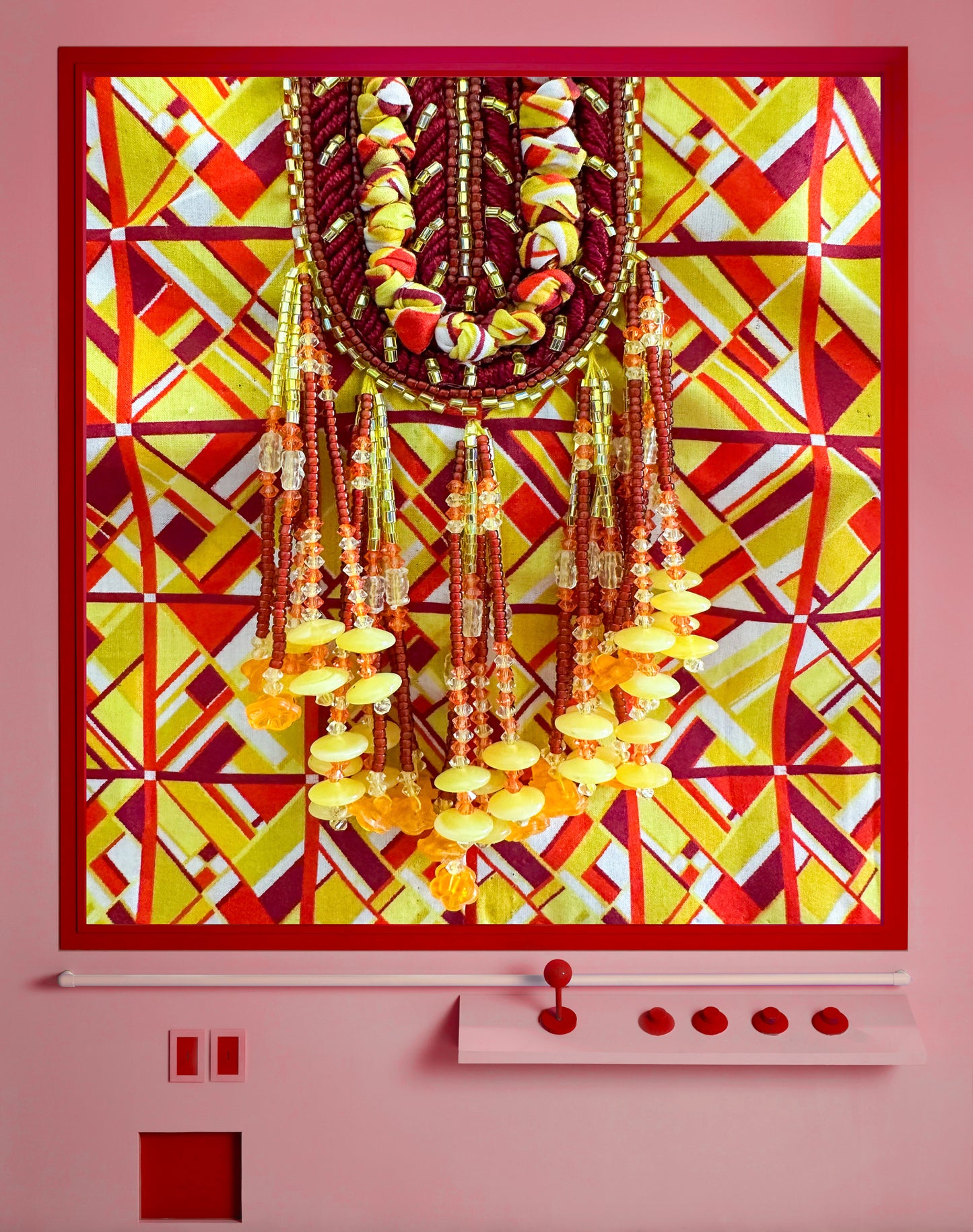 Abstract tassels