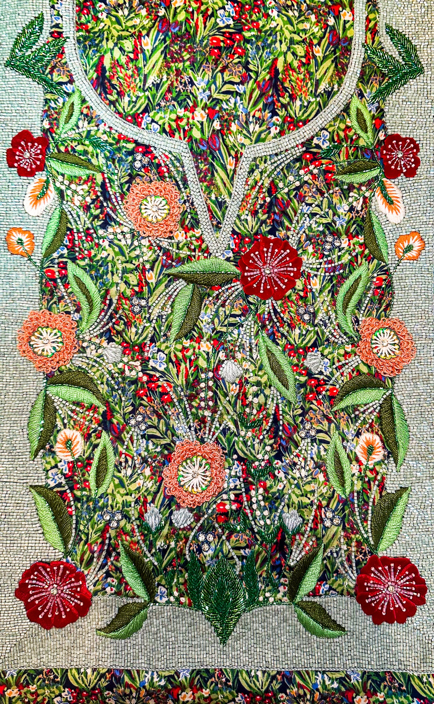Dazzling garden - red