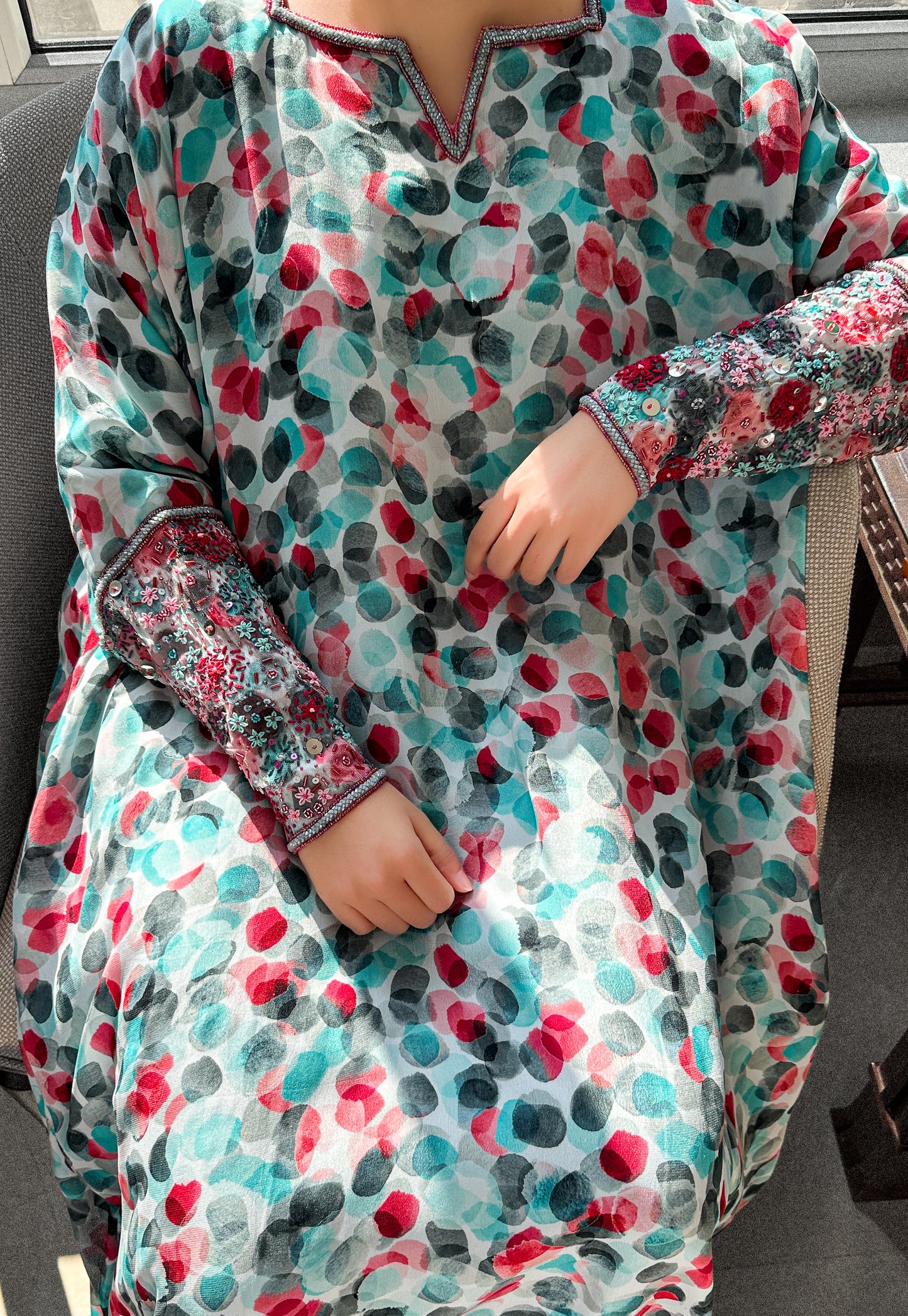 Floral Polka dots