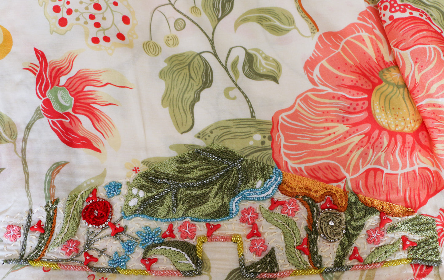 Saffron & Coral Symphony