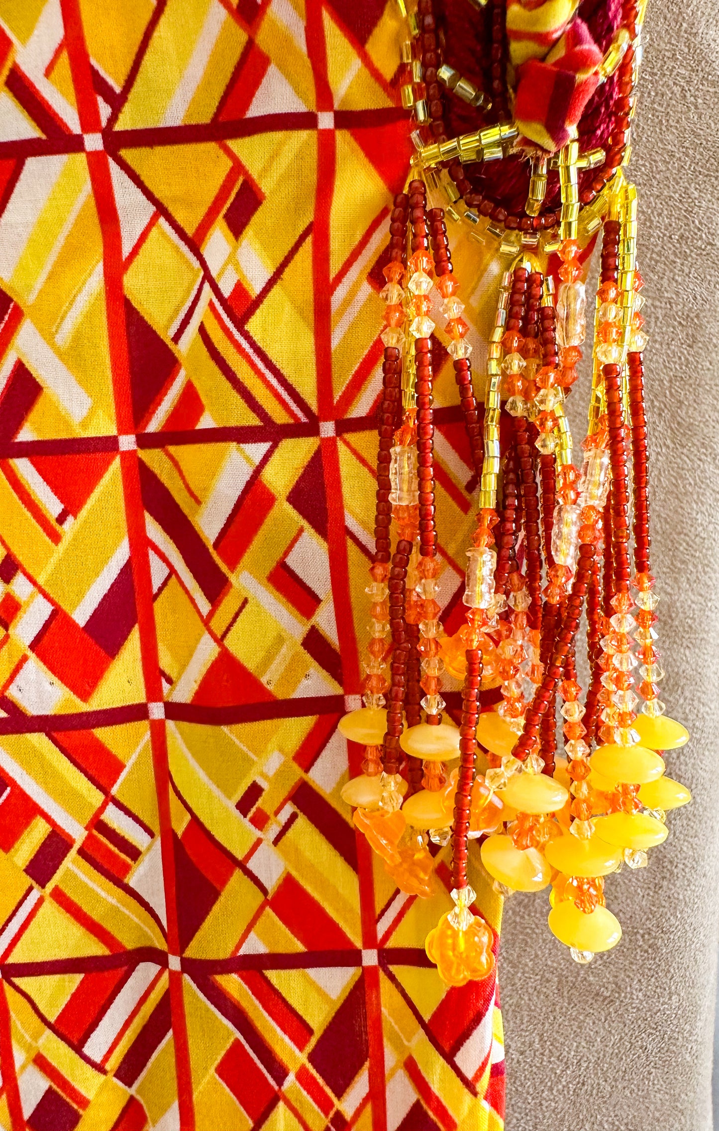 Abstract tassels