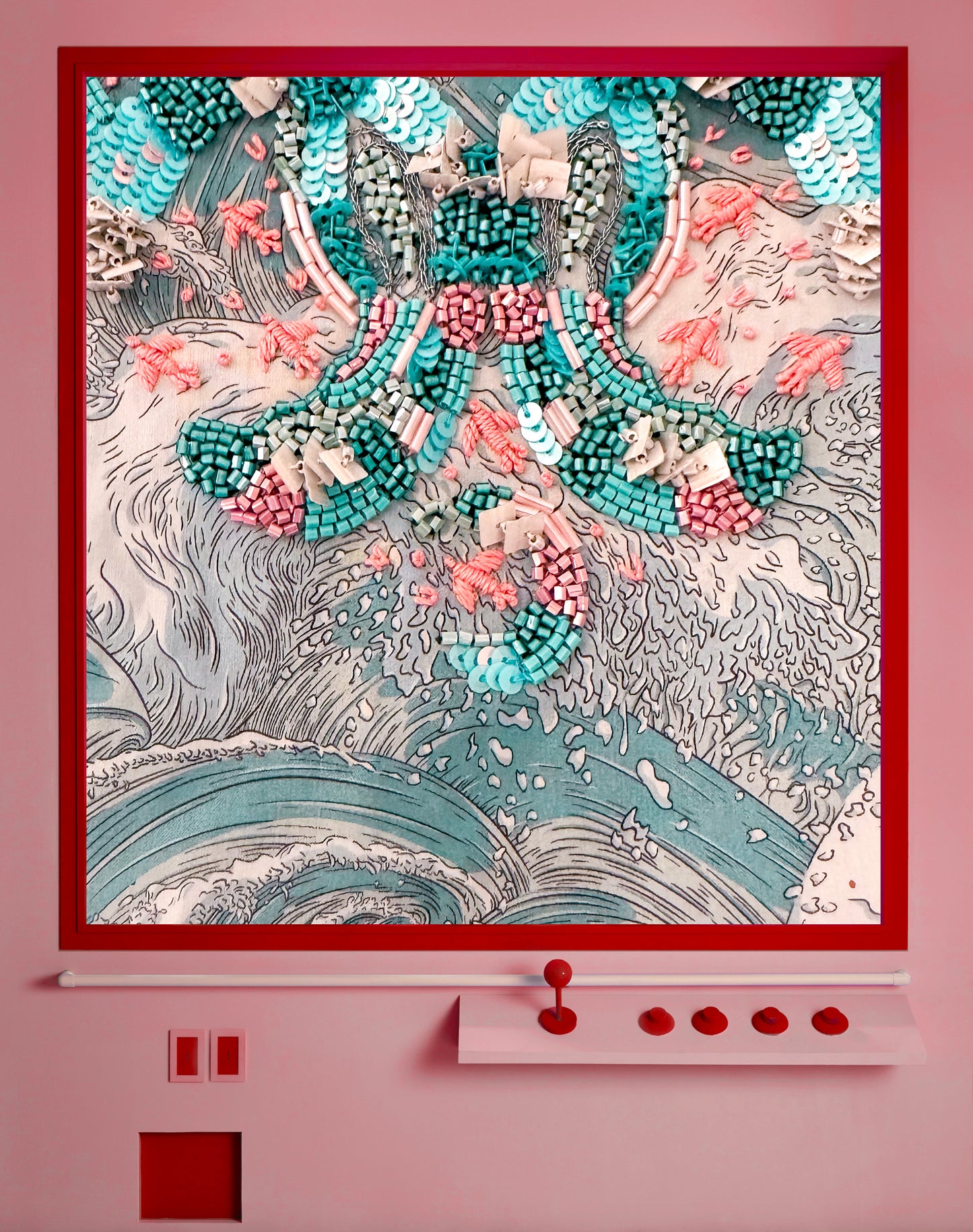 Wave of Kanagawa - dress