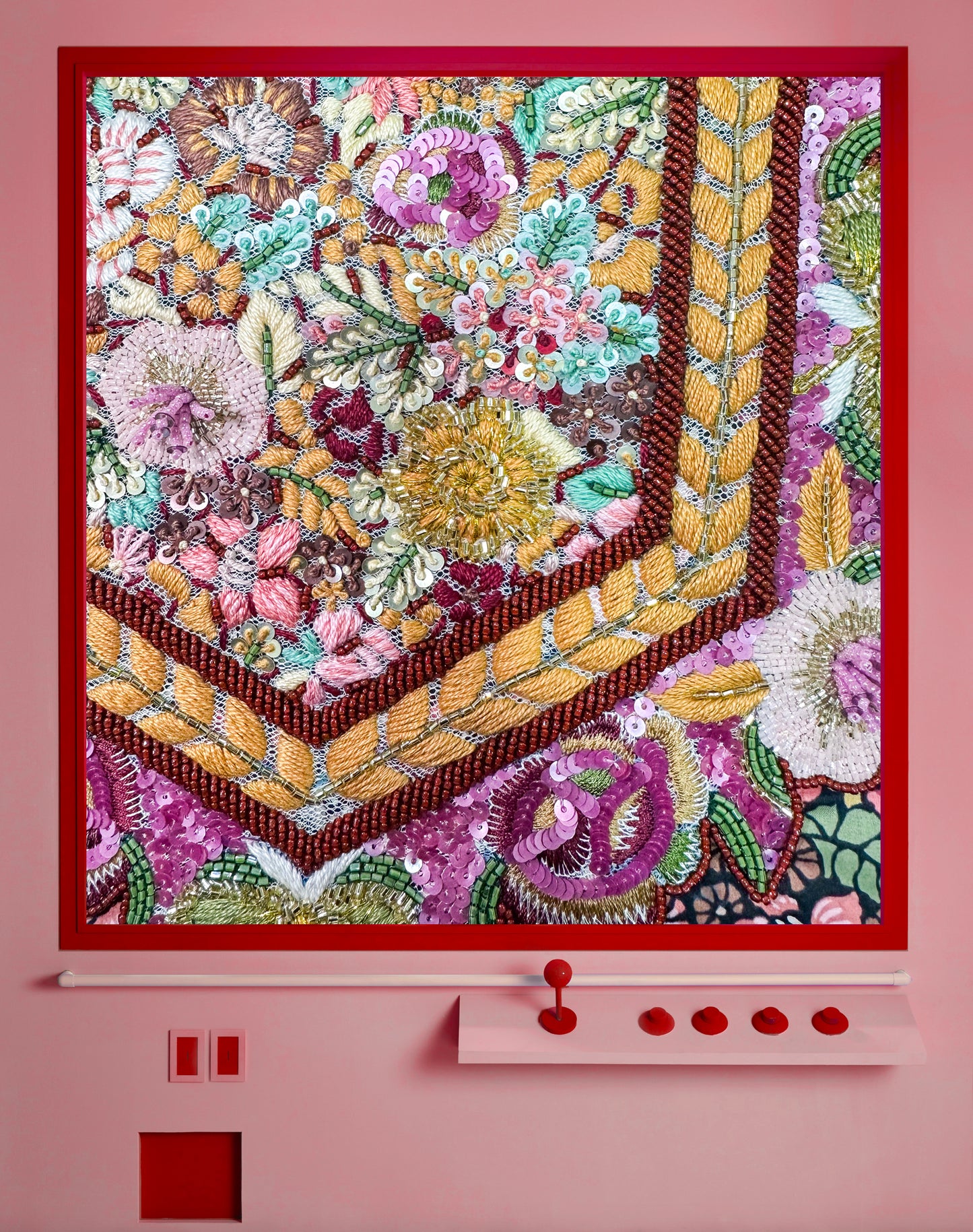 Blossom Lawn - PINK AND RED