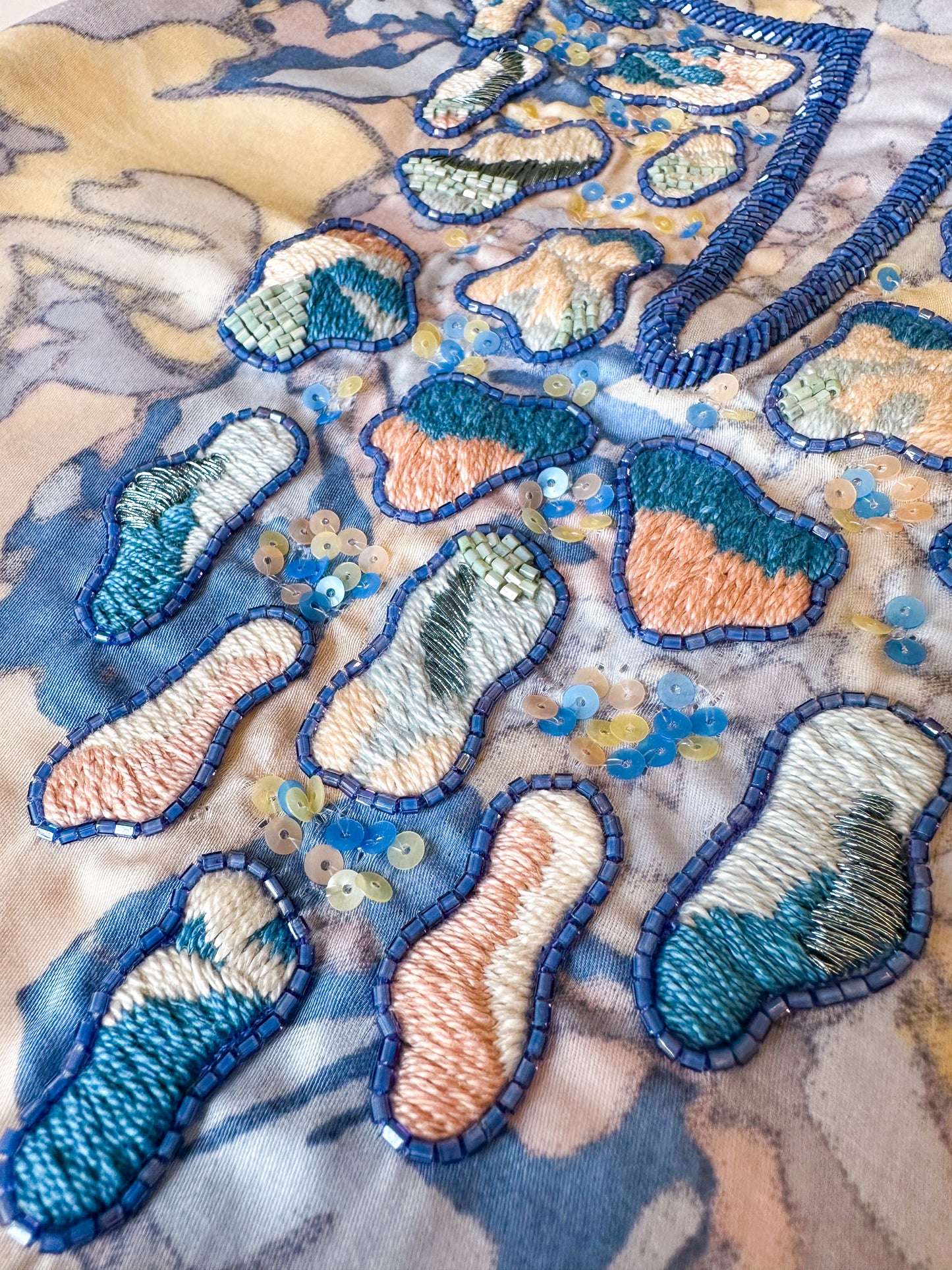 Abstract Splash - Blue
