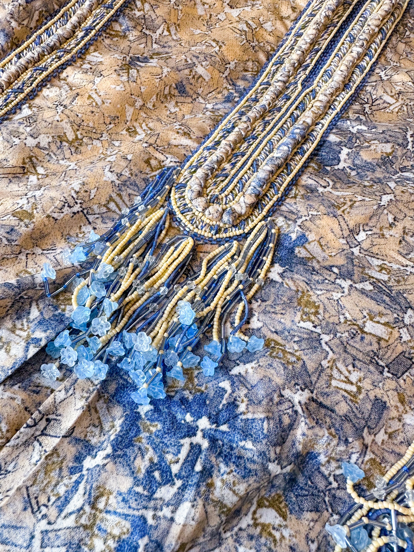 Simple Tassles - Blue