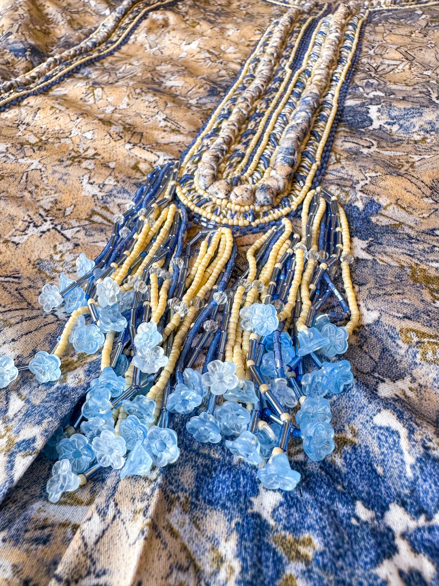 Simple Tassles - Blue