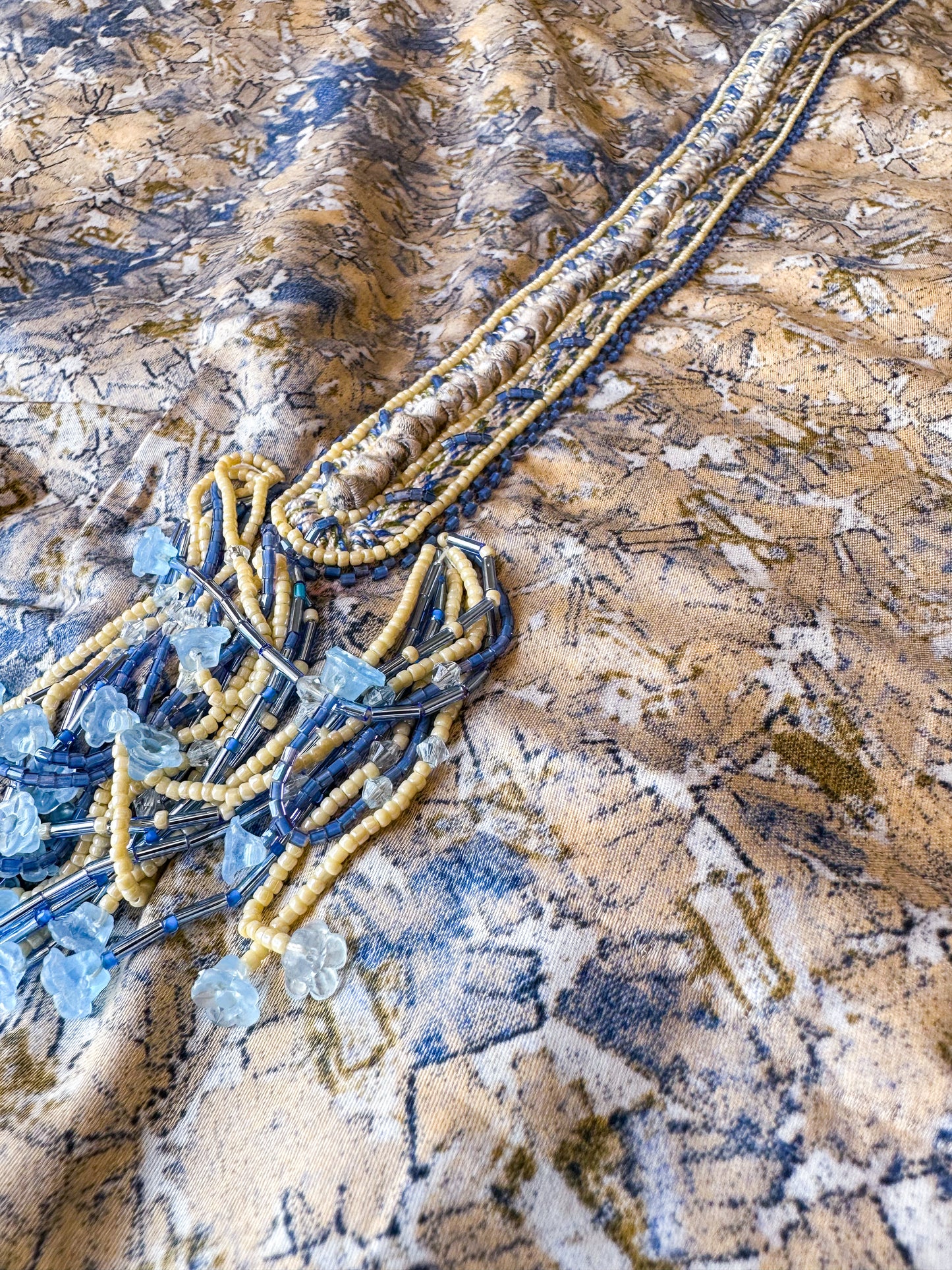 Simple Tassles - Blue