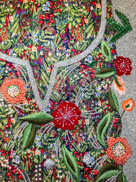 Dazzling garden - red