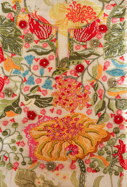 Saffron & Coral Symphony