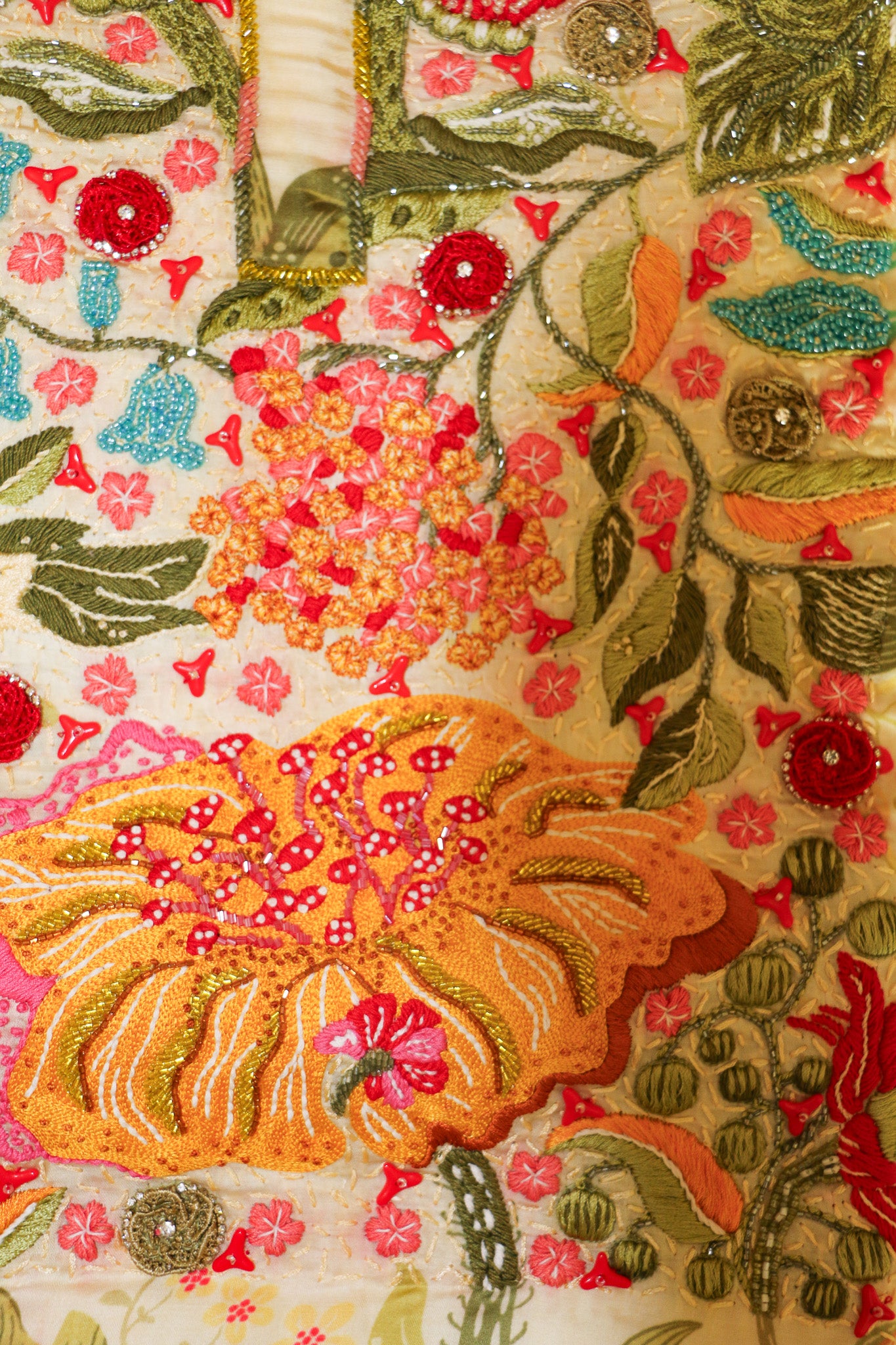 Saffron & Coral Symphony