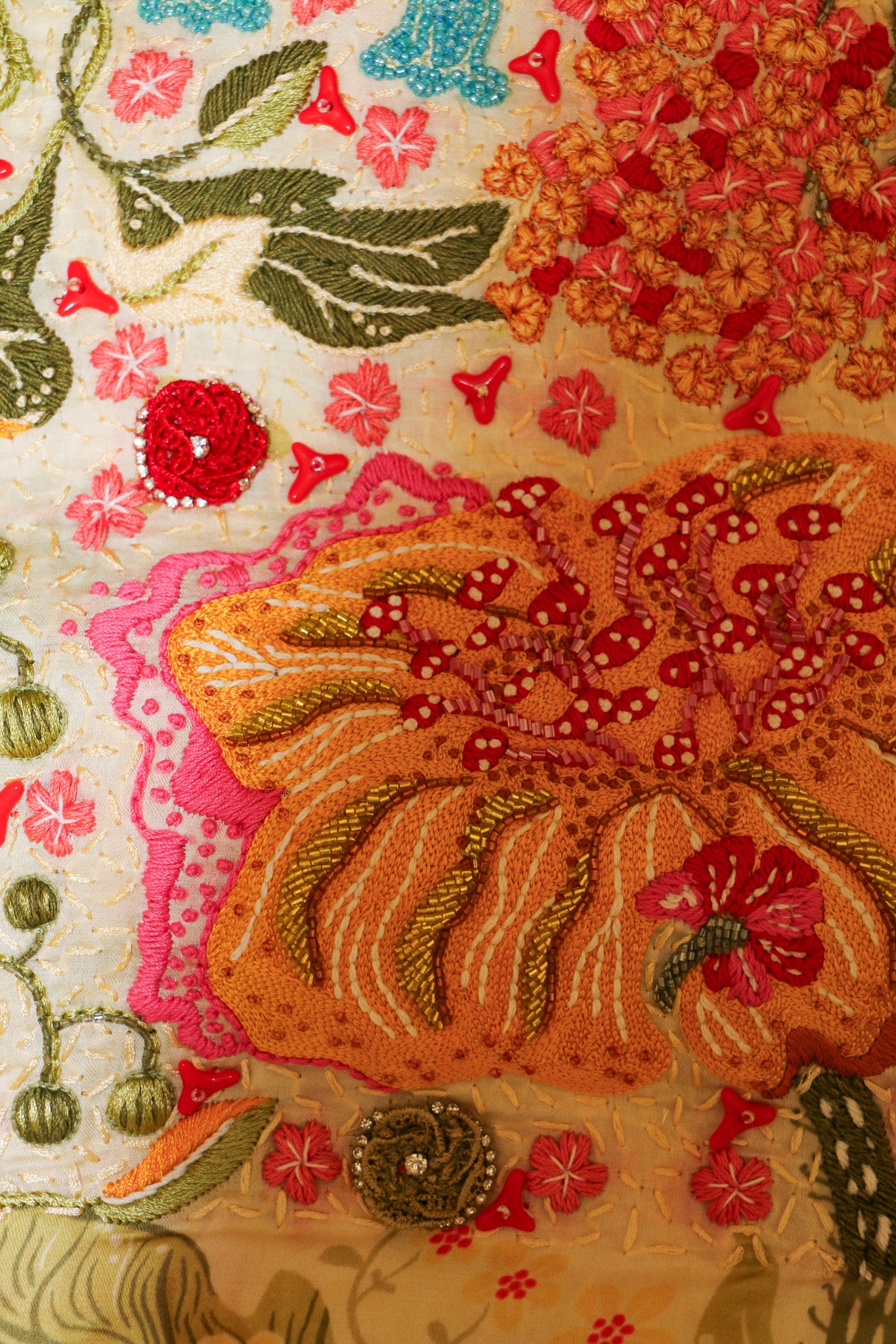 Saffron & Coral Symphony