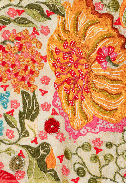 Saffron & Coral Symphony