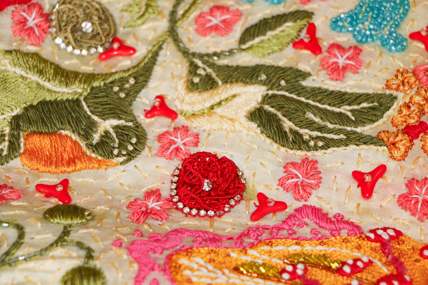 Saffron & Coral Symphony