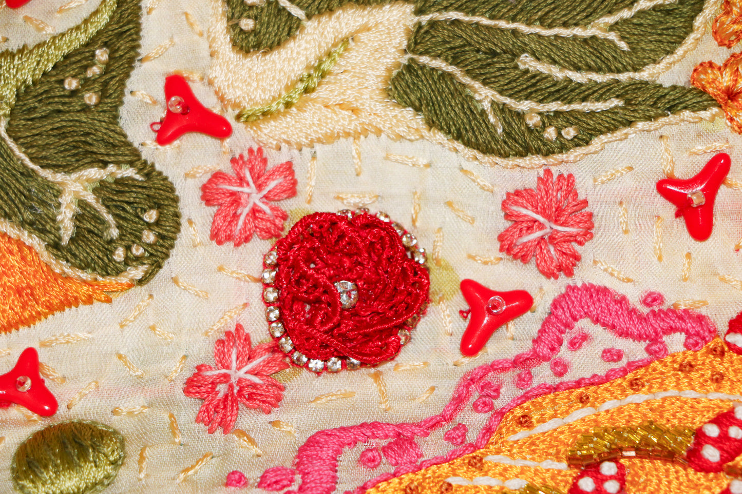 Saffron & Coral Symphony