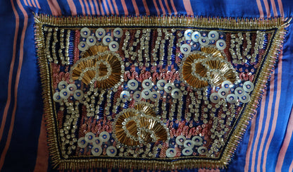 Vintage Radiance: A Tale in Sequins & Silk