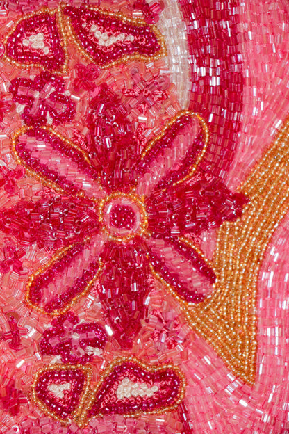 The Rosy Ripple Tapestry