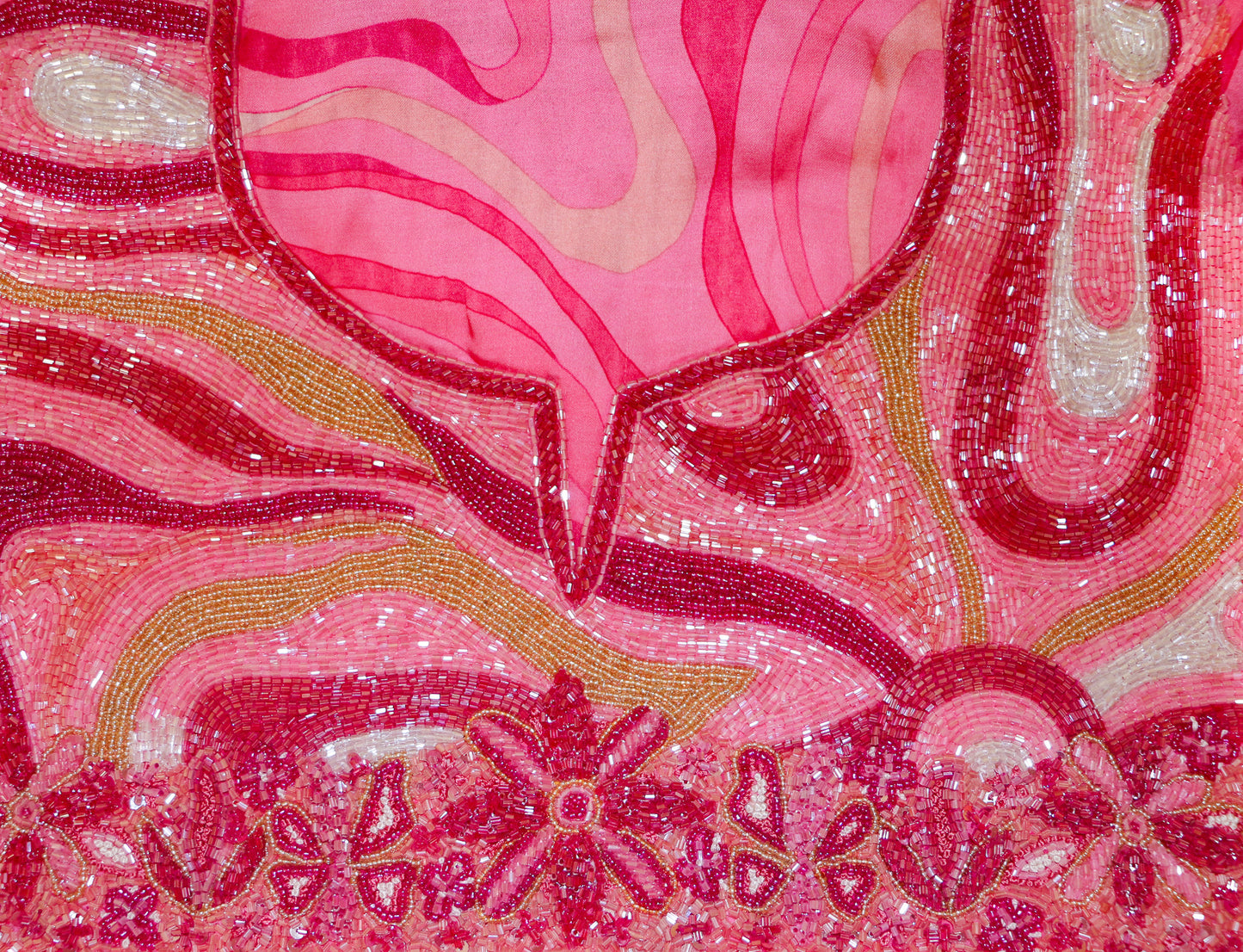 The Rosy Ripple Tapestry