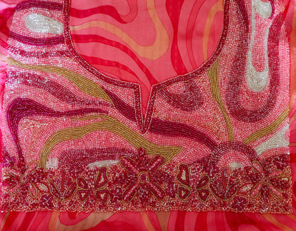 The Rosy Ripple Tapestry