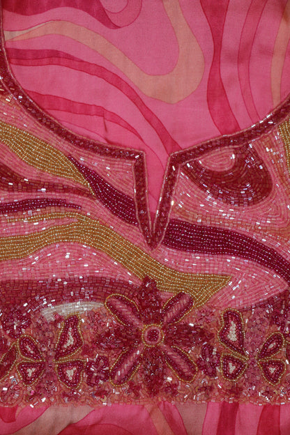 The Rosy Ripple Tapestry