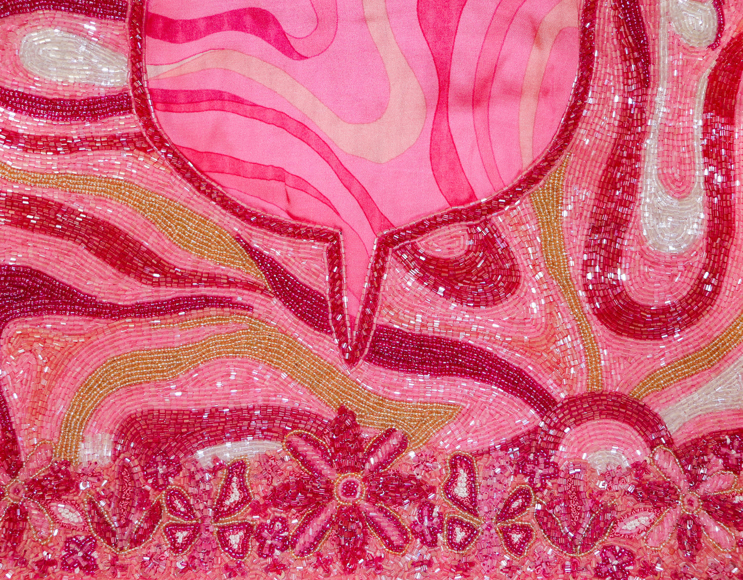 The Rosy Ripple Tapestry