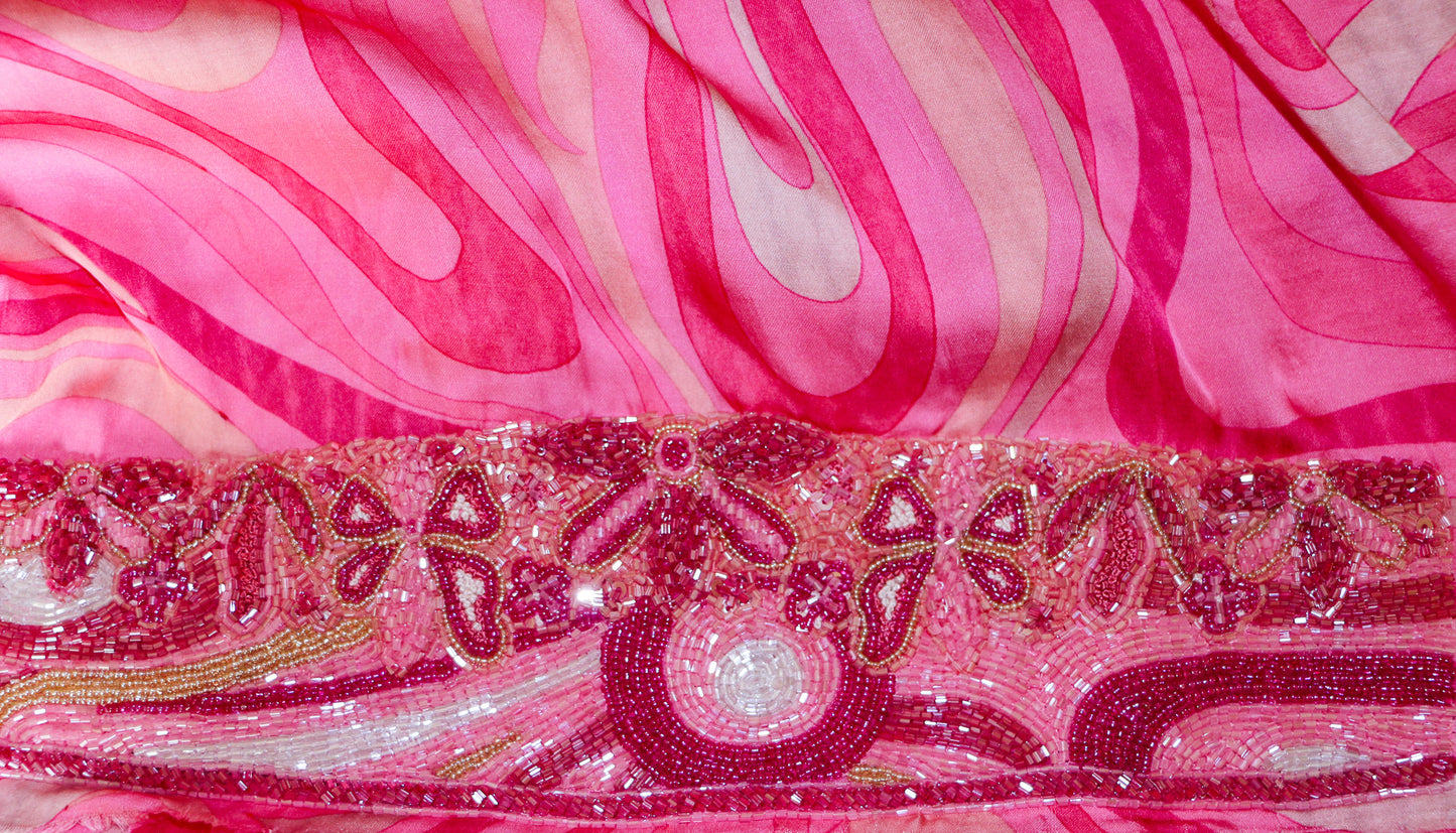 The Rosy Ripple Tapestry