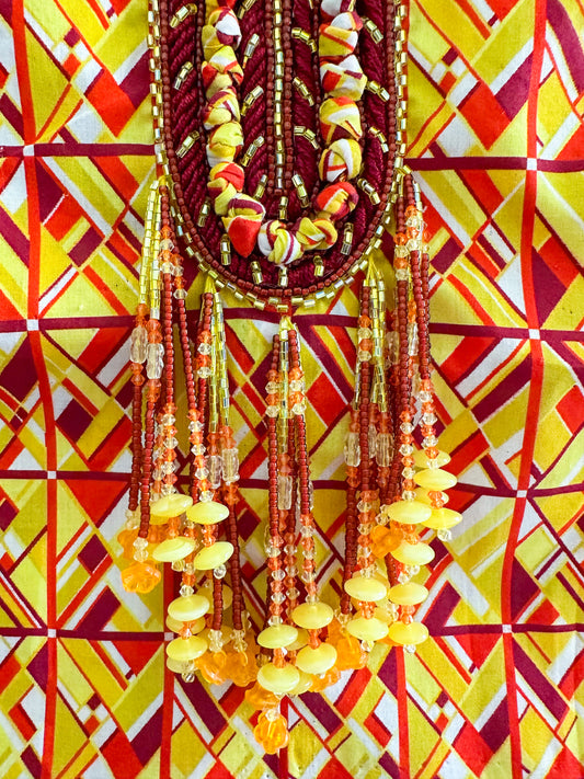 Abstract tassels