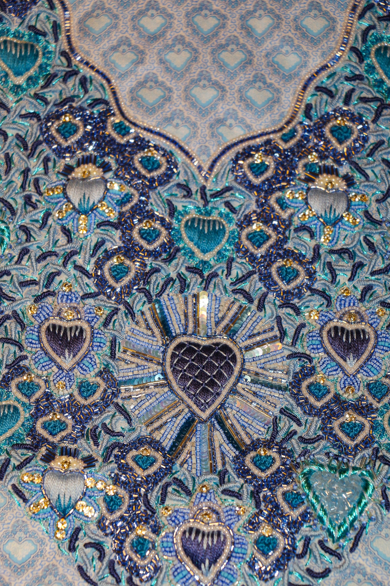 The Blue Queen of Hearts