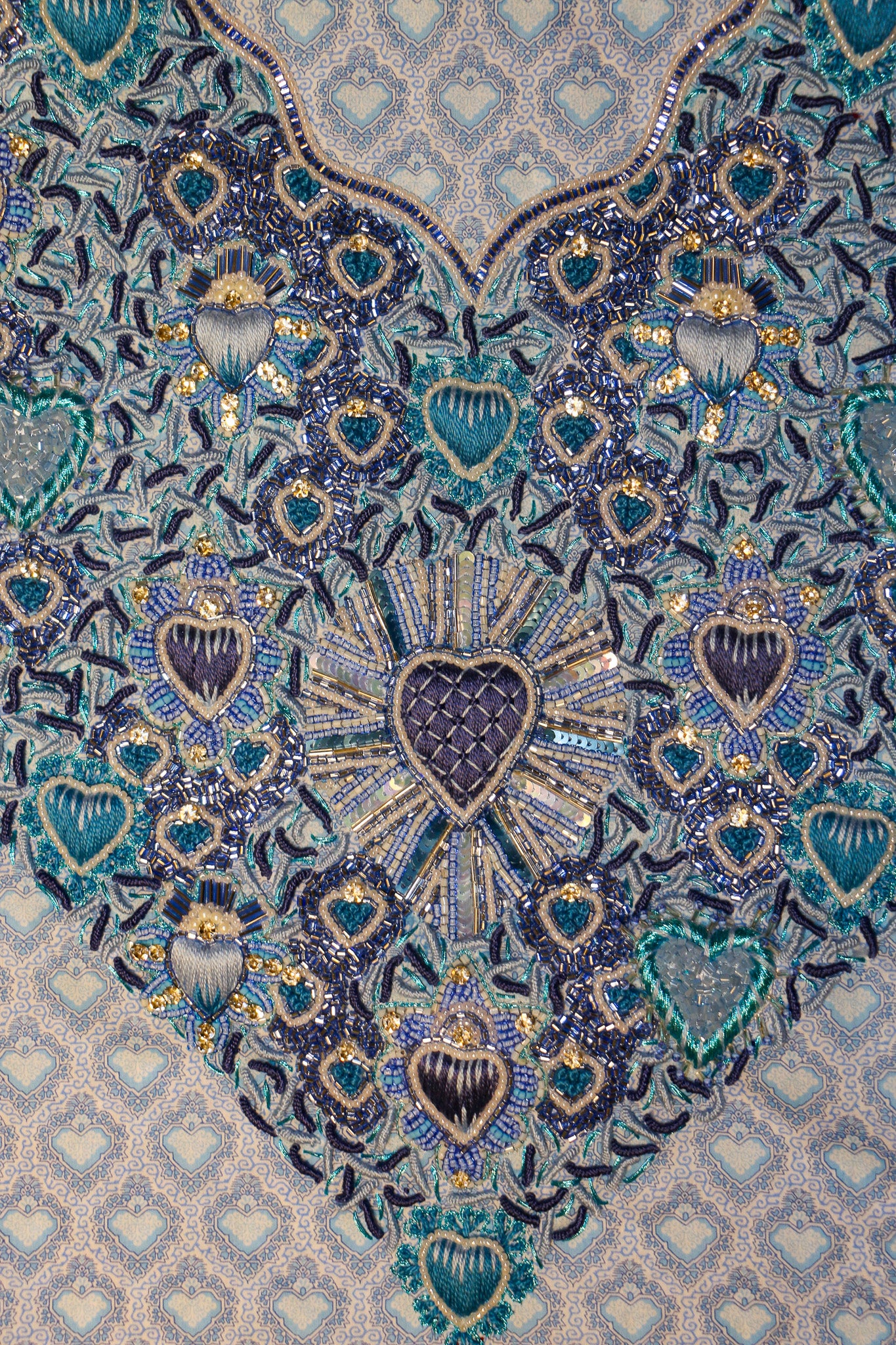 The Blue Queen of Hearts