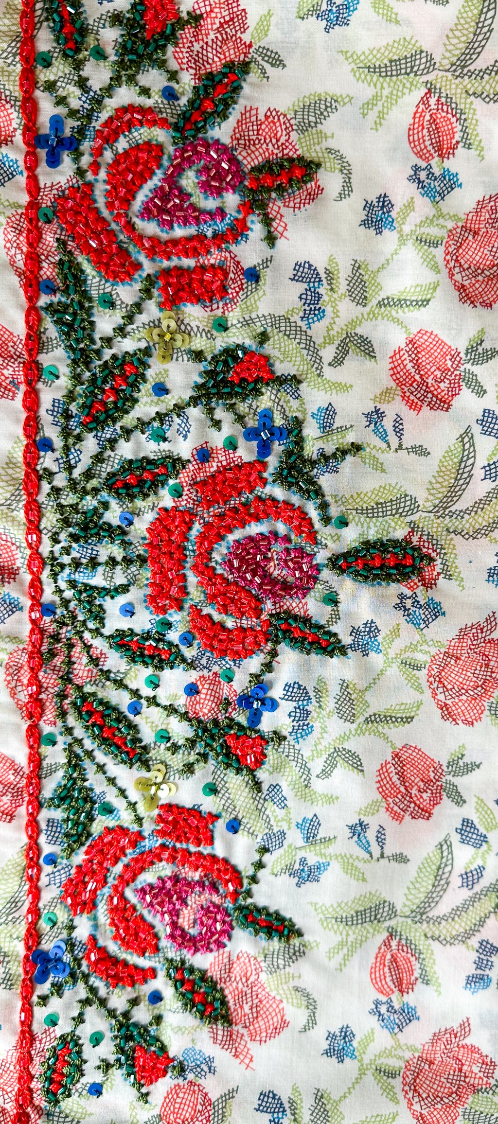 Crisscross Roses